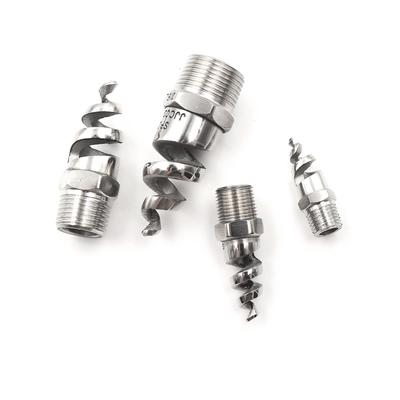 1/4" 1/2" Paslanmaz Çelik Spiral Konik Atomizasyon Sprey Memesi Sulama Başlıkları