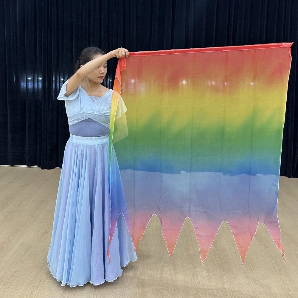 Scalable Rods Belly Dance Accessories Props Colorful Scarves Flag Dance Performance