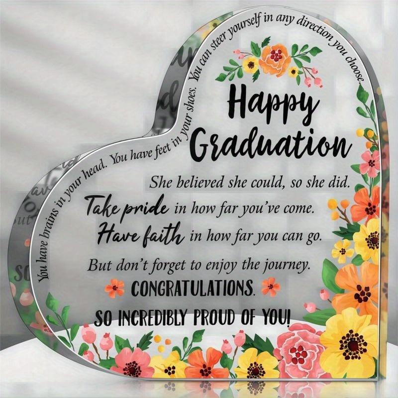 Teacher Appreciation Acrylic Heart. Keepsake & paperweight, a thoughtful gift from students.