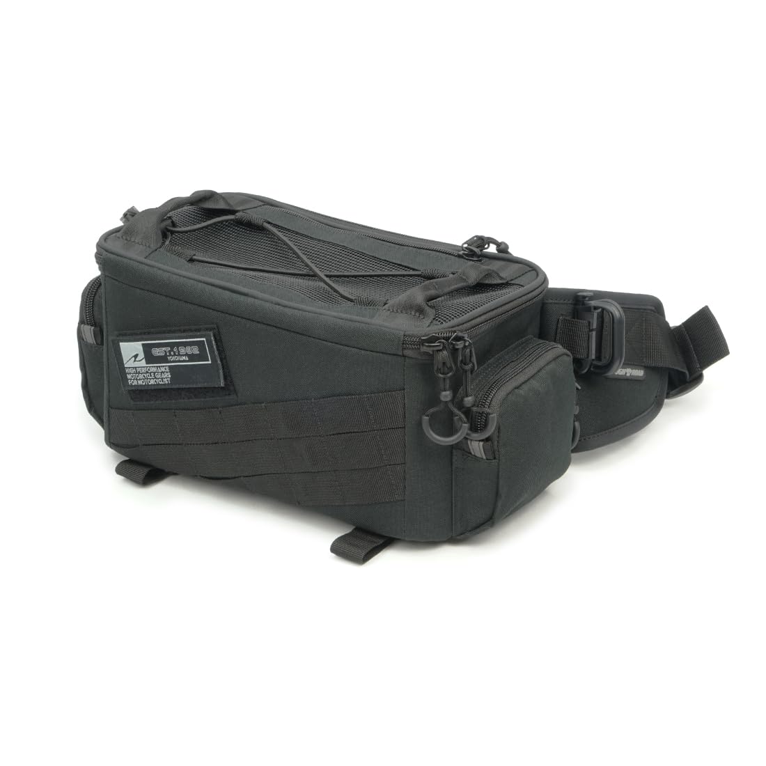 

ROUGH ROAD Motorcycle Bag Combat Waist Bag Black RR9615 & чорний