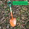 Wooden Handle Stainless Steel Gardening Shovel - Small, Pointed Shovel for Snow, Soil, Planting Trees & Flowers
