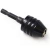 Quick Change Keyless Drill Bit Chuck Hex Shank Adapter Converter Tool