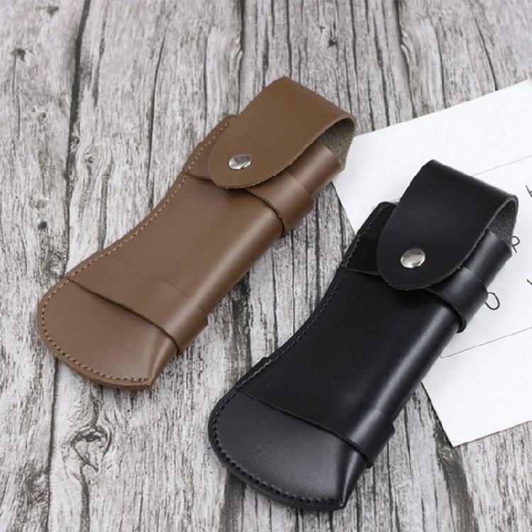 Leder Taschenmesser Scheide Trage Messer Tasche Gürtel Klappmesser Schnappverschluss Etui