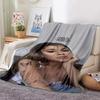 2026 A-Ariana Grande Fashion Singer Soft Blankets,Keep Warm Throw Blanket Comfortable Blanket For Picnic Beds Sofa Home Bedroom