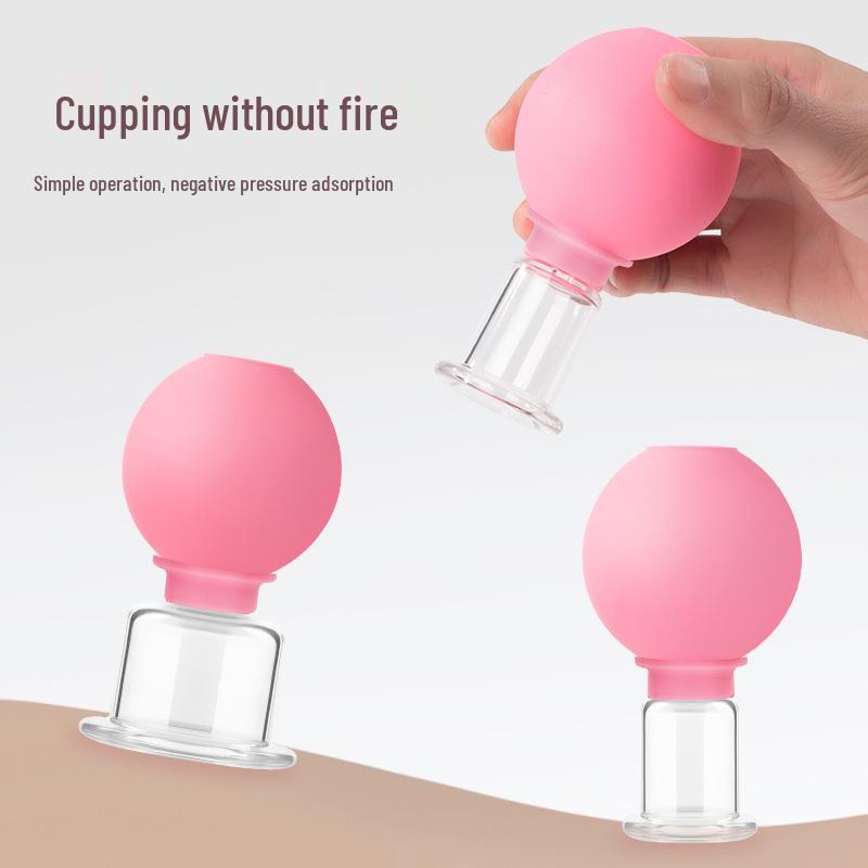 Tila Beauty Silicone Cupping Set: Face-Lifting & Full-Body Meridian Unblocking Vacuum Cups.