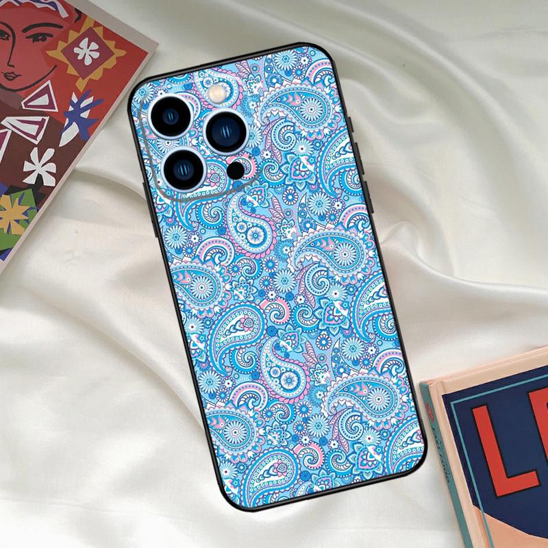 

Paisley Pattern Phone Case For iPhone 16 15 14 13 12 11 17 Pro Max 15 16 Plus 12 Mini 16e 17 Air Funda Cover iPhone 14