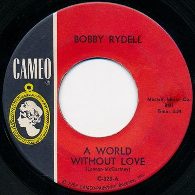 7inch Record BOBBY RYDELL - A World Without Love C320 Cameo 1964 US Rock Used