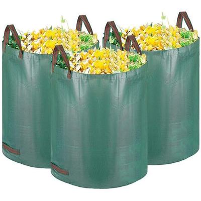 Set of 3 Very Resistant 272 L Garden Garbage Bags with 4 Sturdy Carrying Handles To Increase Stability, Reuti[78]
