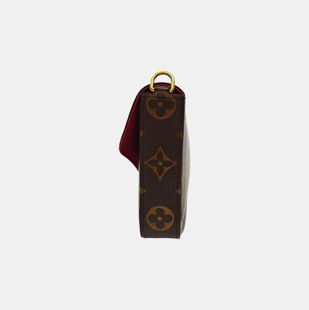 [Usado] Louis Vuitton Pochette FéLicie 'Lona Monograma Marrom' - Excelente #1N3GQOL