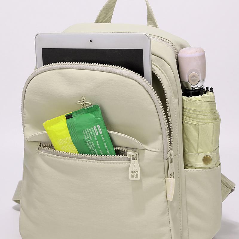 Lightweight Dual Shoulder Bag Large Capacity Student Backpack Commuting Chest Bag Travel Female Travel Backpack