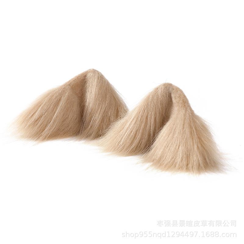 

Handmade Animal Ear Hair Clips Set: Cat, Wolf, Dog, Fox, Lolita Styles 10