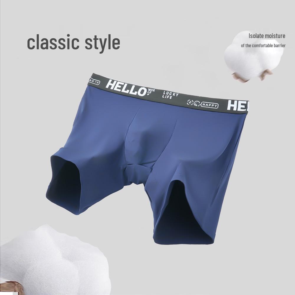 Euro-American Men's Fashionable Breathable Underwear: Comfort-Fit Soft Modal Briefs & Boxer Briefs