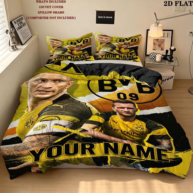 Custom Bvb Bedding Quilt Set Quilt Cover Pillowcase Home Decoration Birthday Gift (1 * duvet cover + 2 * pillowcase, without core)