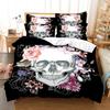 3D Digital Printing Bedding Set Quilt Cover and Pillowcase Single Double Bed Full Size Bedroom Bedding Home Decoration