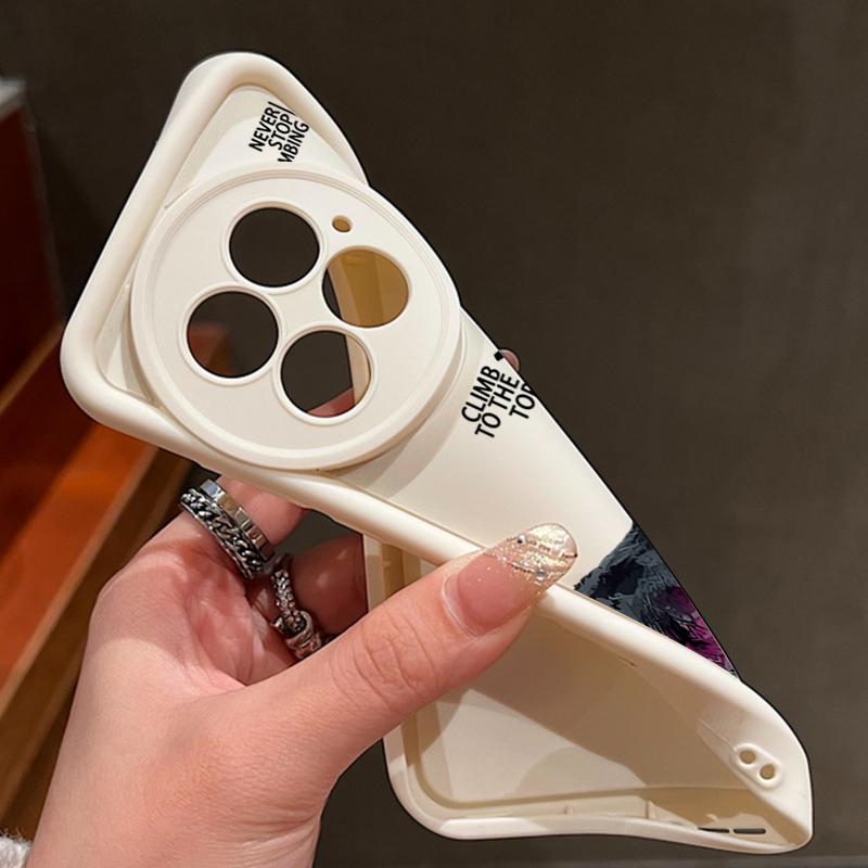 Phone Case For OnePlus 15 13 12 Airplane Snow Mountain Patterned Shockproof Bumper Soft Cover Fundas For OnePlus 13R 12R 11R