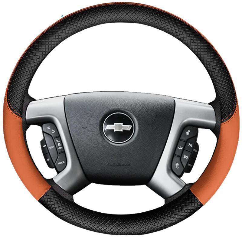 Leder Auto Lenkradabdeckung Für Chevrolet Captiva Silverado GMC Sierra 2007-2014 Daewoo Auto Innenraum