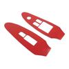 For Nissan 370Z Z34 2009-UP Carbon Fiber Car Interior Door Window Lift Control Switch Button Panel Frame Trim Cover Sticker