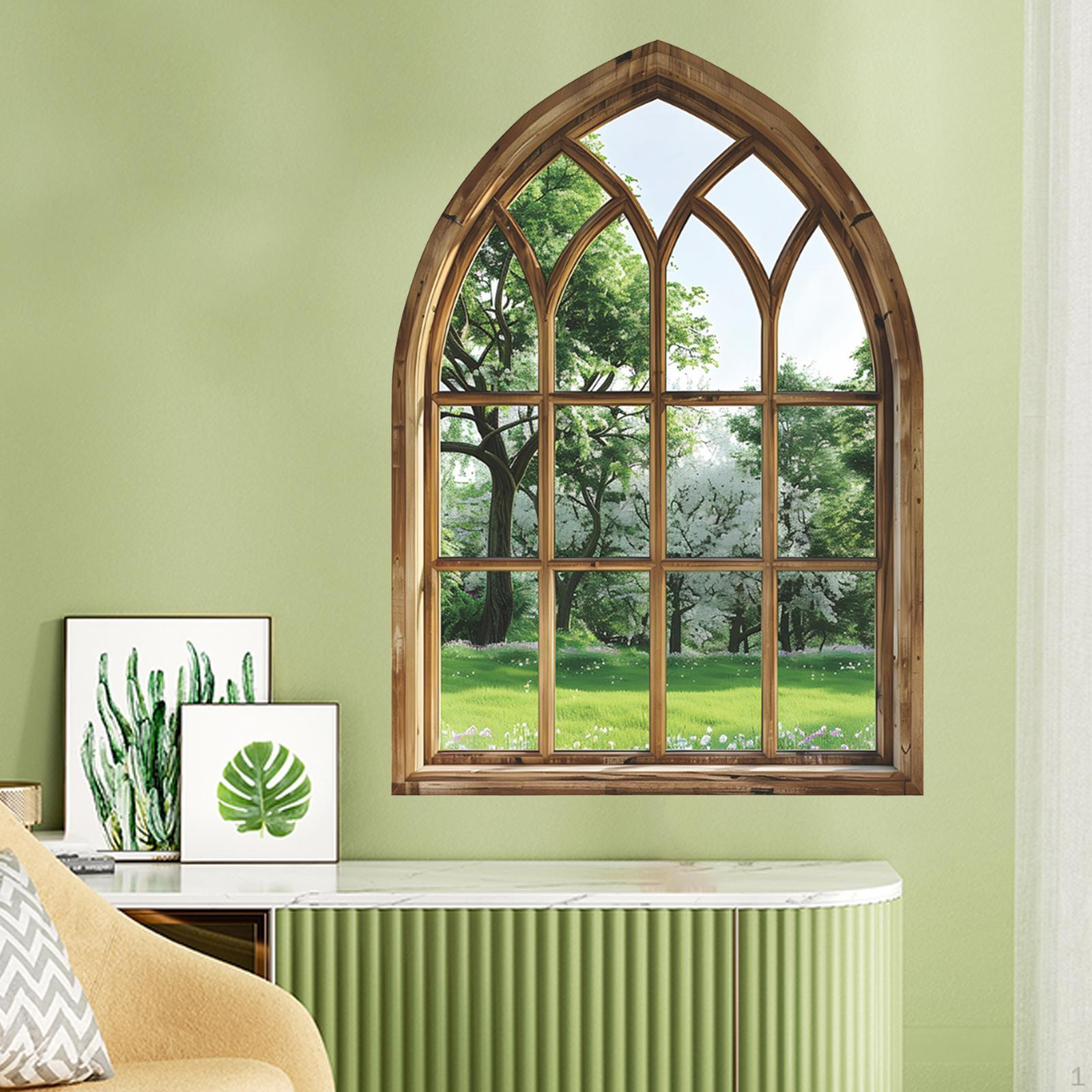 

Wall Sticker Ornament DIY Self Adhesives Decorative PVC Decal for Dormitories Restaurants