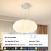 Cloud Chandelier: LED Full Spectrum Ceiling Lamp for Bedroom, Corridor, and Restaurant