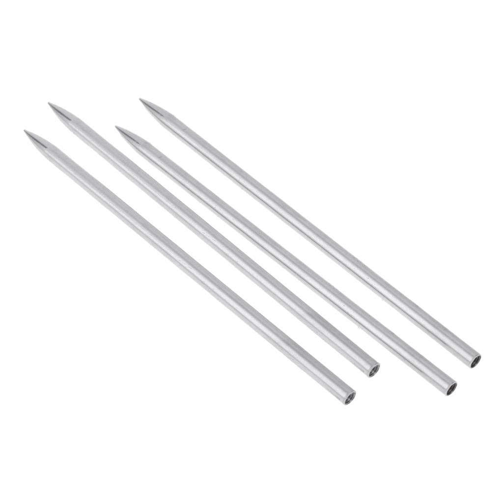 4pcs Stainless Steel Paracord Fid Lacing Stitching Braiding Needles 80x5mm