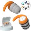 Soft Silicone Earplugs Noise Reduction-Soundproof Reduce Disturbances Repeatable Anti-Noise Earplugs For Swimming Sleep Travel
