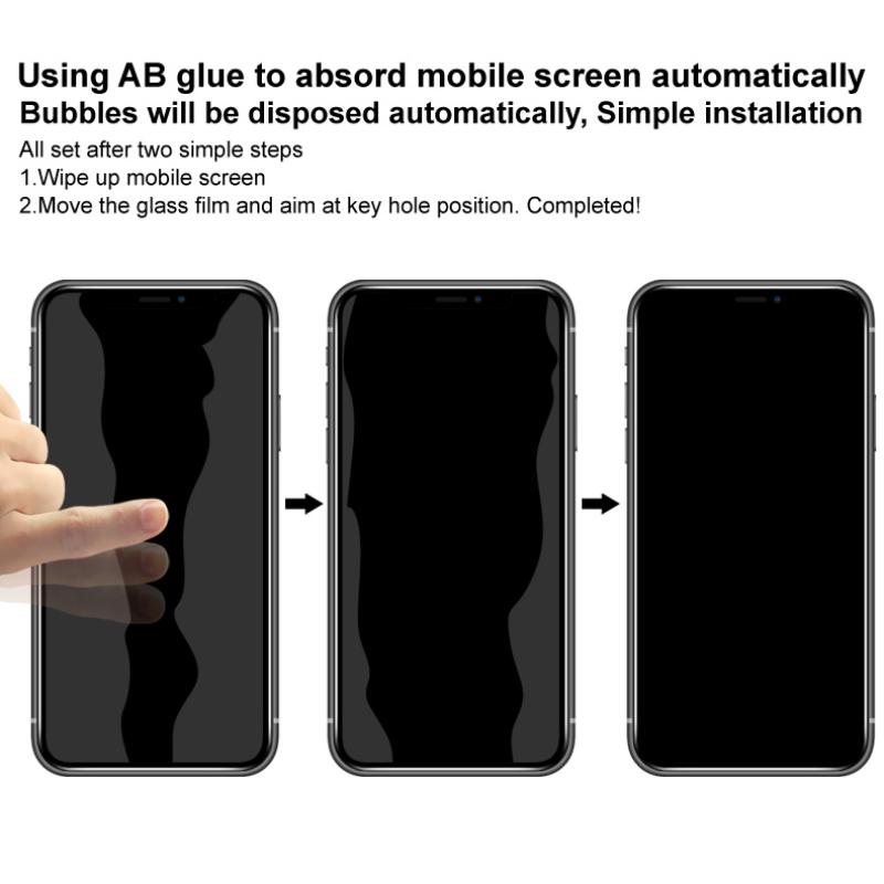 Moto G Play-ისთვის 2024 Glass IMAK Full Coverage Tempered Glass Film Pro+ Series