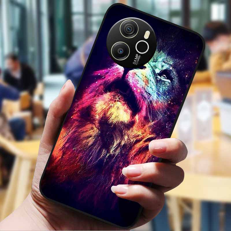 For Blackview Shark 8 Case 6.78" Cartoon Painted Cover Lovely Case Soft Silicone Protect Cover For Blackview Shark8 Cases Bumper