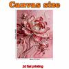 DIY Flower Pearl Art Painting for Home Wall Decor Pearl Gem Paintings Picture Arts Craft  for Adults/Beginners Gift Idea Home Decor Without Frame