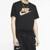 Nike Classic National Emblem Print Short Sleeve T-Shirt Men Tops Black CT6551-010