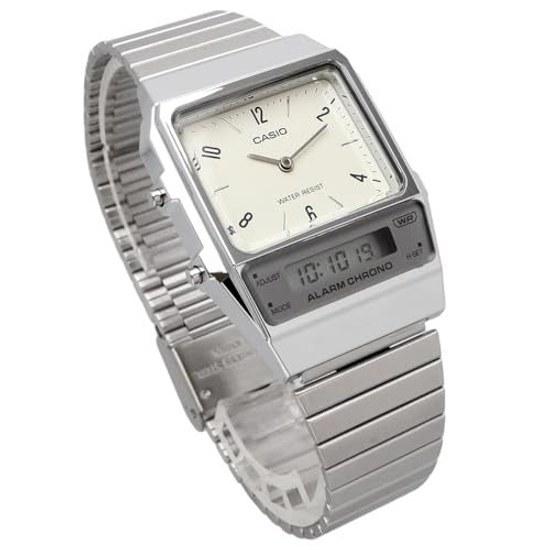 CASIO Standard Analog-Digital Quartz Watch AQ-800E-7A2 Unisex Off-White Overseas Model