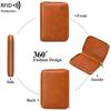 2024 RFID-Blocking Passport Holder: Multifunctional Zipper Travel Document Bag