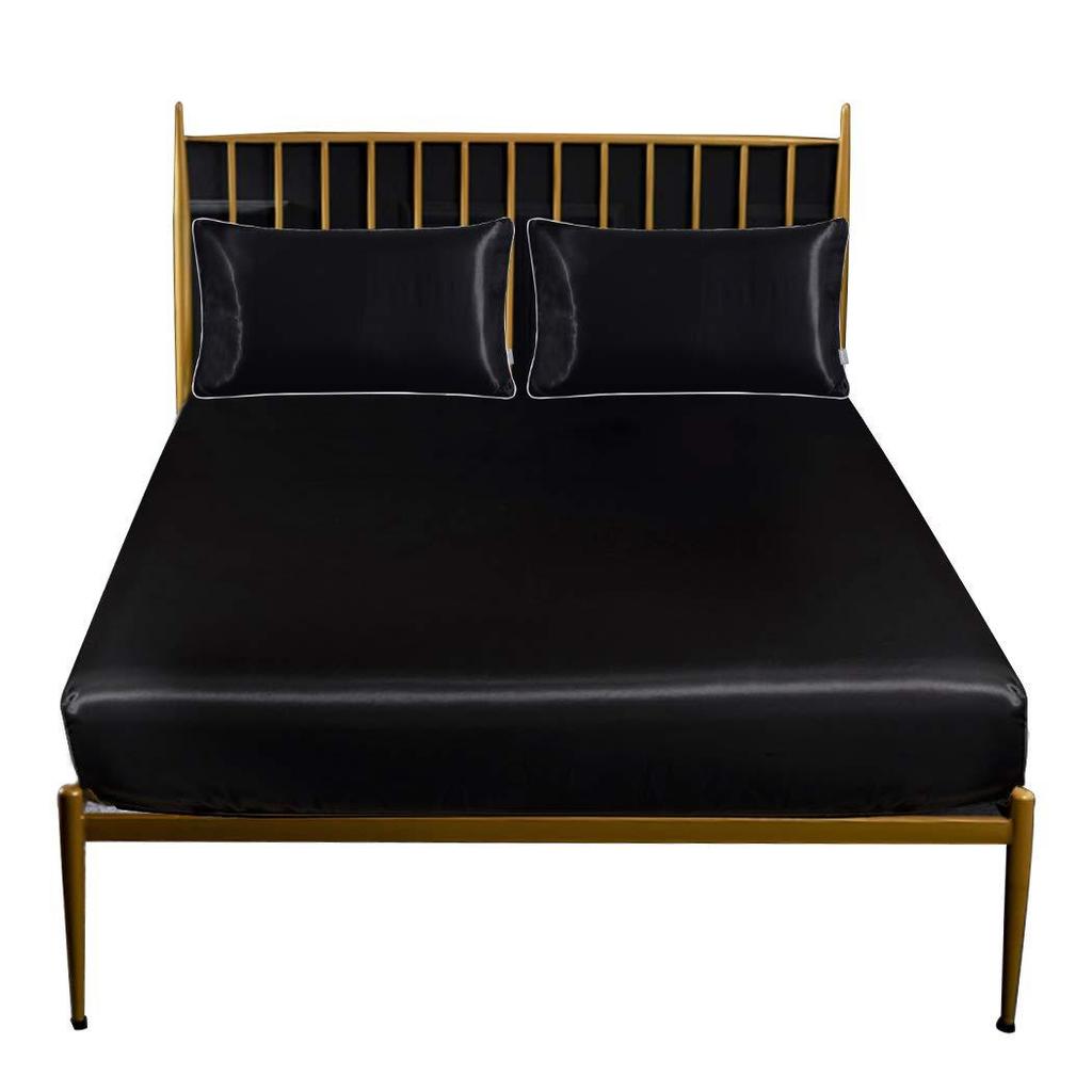 Solid Color Pattern Mattress Three-Piece Digital Printing Bedding Set Mattress Three-Piece Set Children And Adults