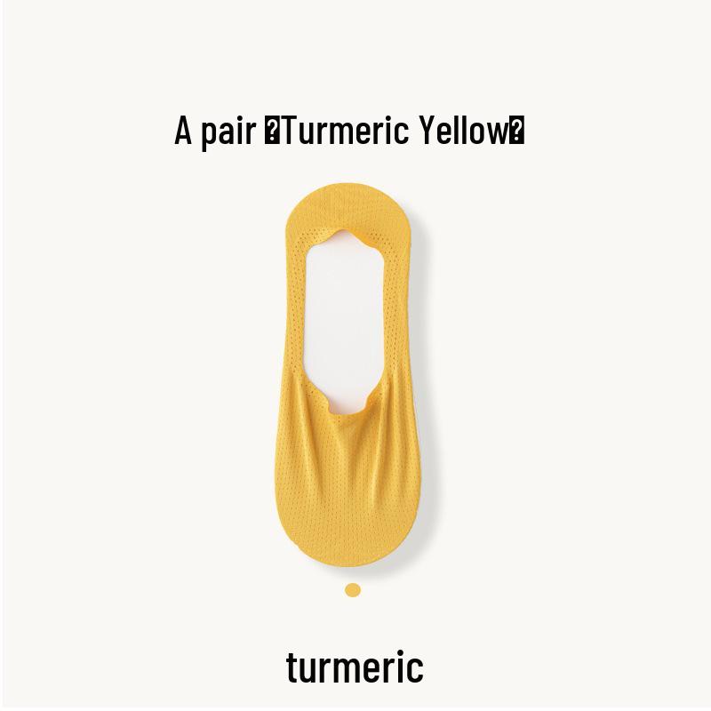 Socks Man Summer Mesh Non-Slip Low-Cut Men's Boat Socks