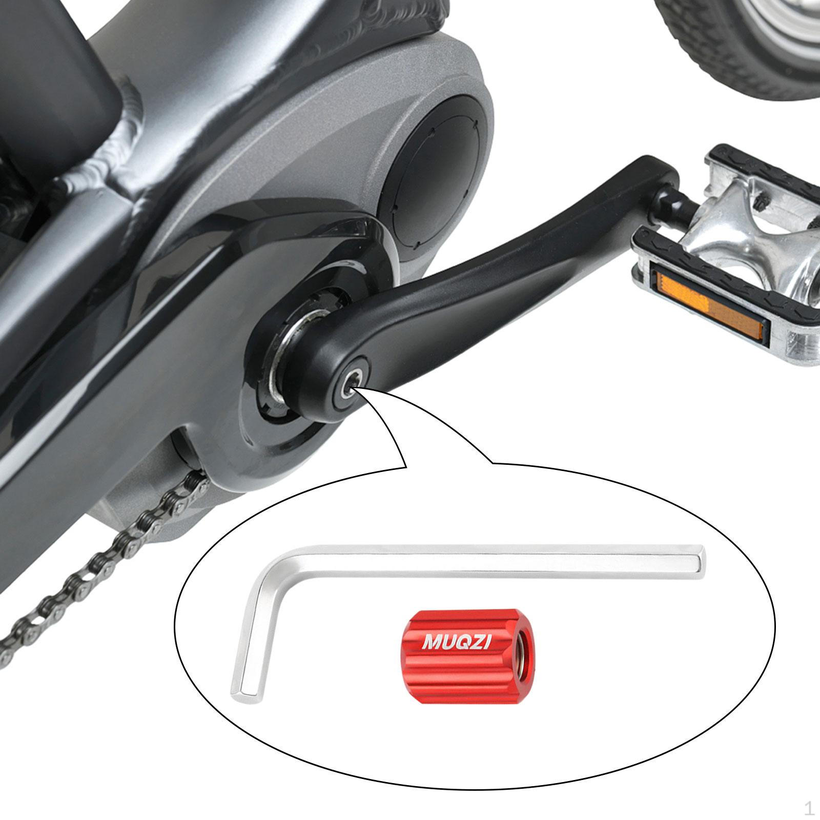 Bike Crank Arm Removal Tool Allen Wrench Hex Key Bicycle Bolt Red