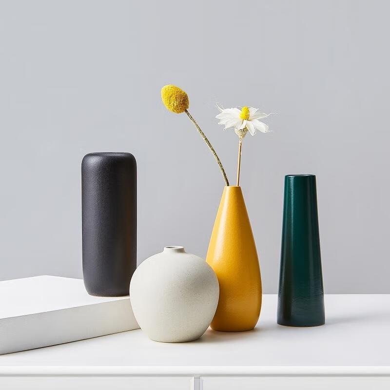 HANDUNYOU Minimalist Dried Flower Vase Set