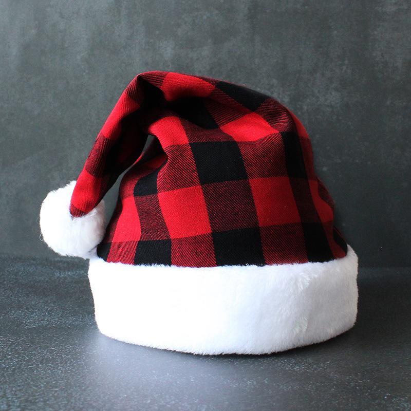 Port Love Christmas Plaid Hats - Festive Dress-up & Decoration