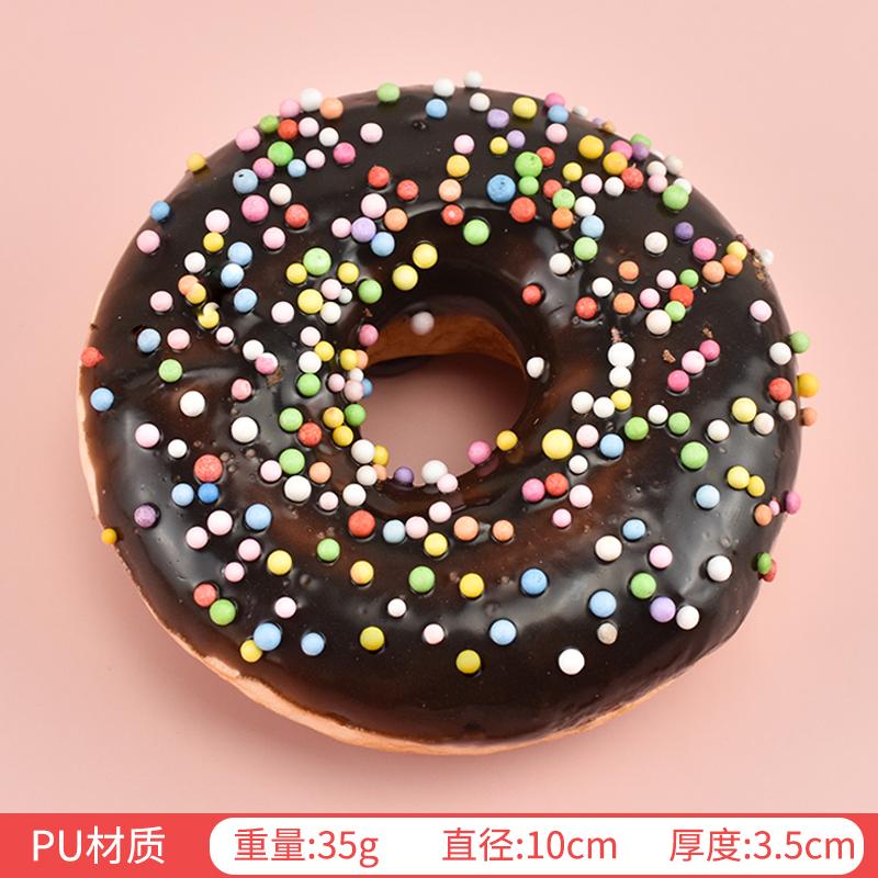 10cm Simulation Donuts Bread Stress Relief Fake Bread Cake Home Decor Display Wedding Sweet Decortions Photography Props 1Pc