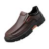 Autumn New Casual Business Shoes Men Soft Bottom Non-slip Lightweight Breathable Middle-aged and Elderly Shoe