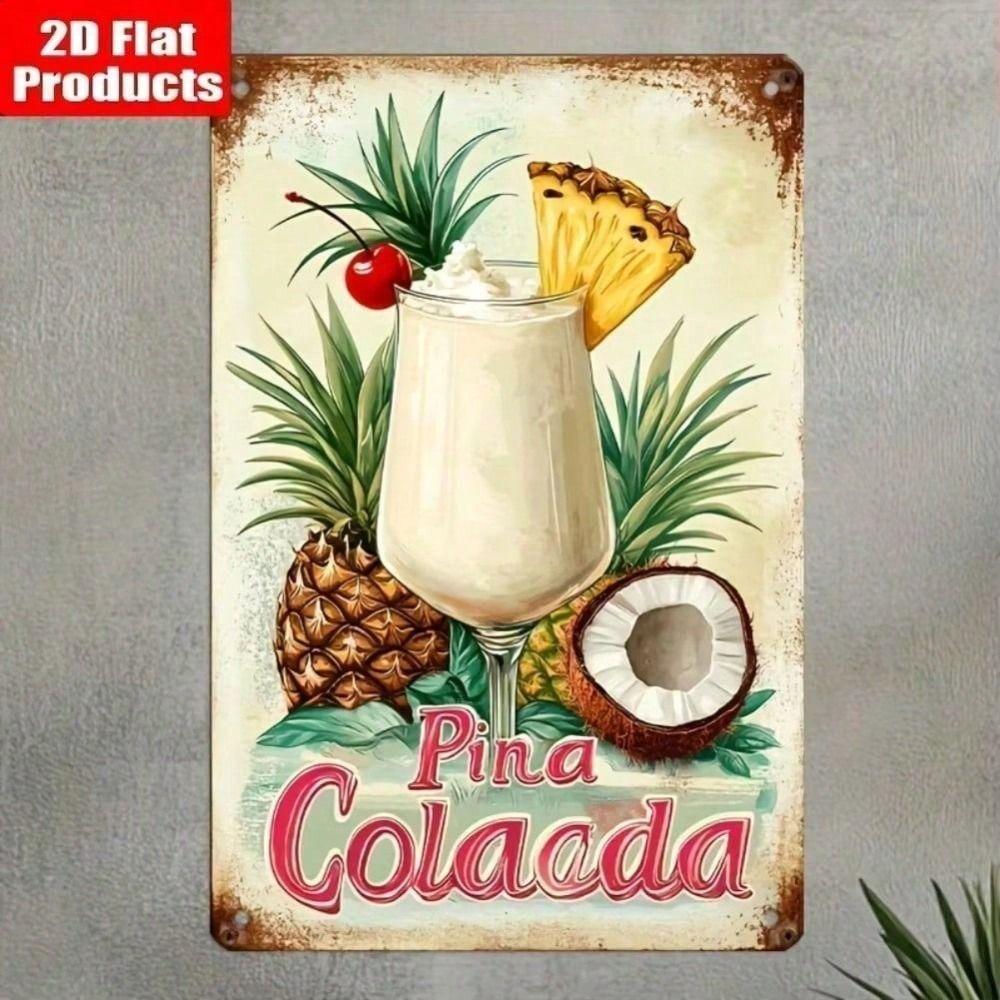 Vintage Tin Sign Wall Art Home Decor Metal Plaque Vintage Poster Retro Room Decoration