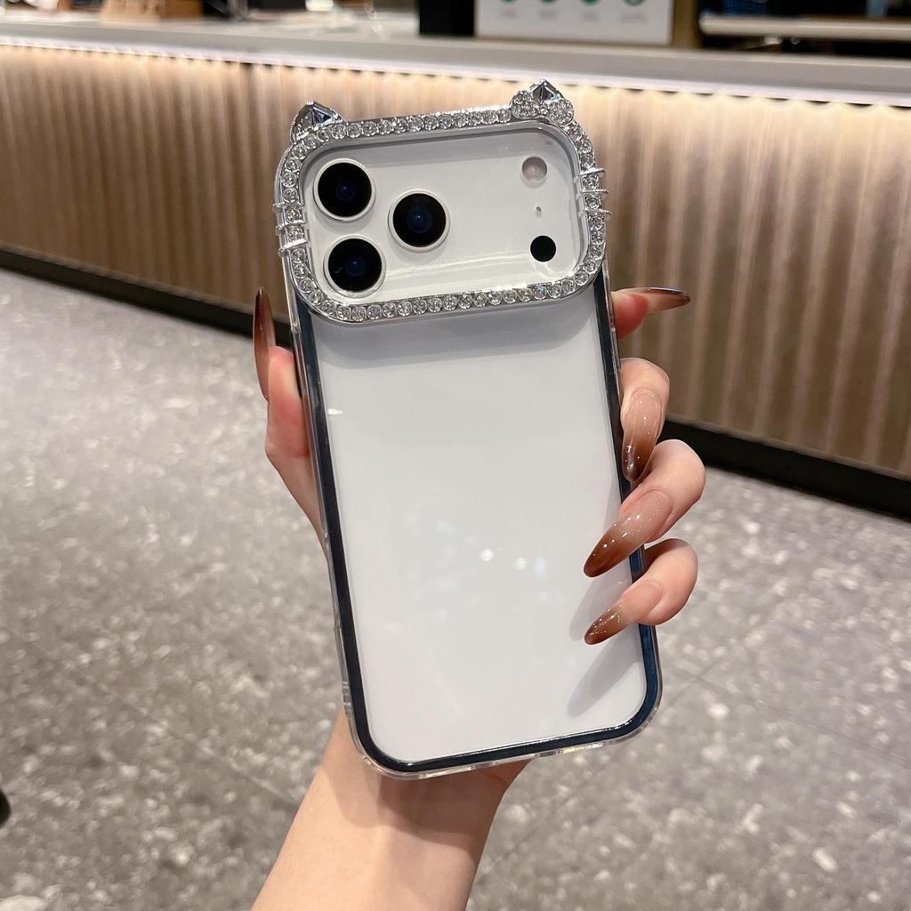 Transparent Jelly Celebrity Cat iPhone 17 Pro Max Case (Compatible with 16PM/13)