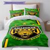 AMAZONAS FC Logo Pattern Bedding Set Quilt Cover Pillowcase Home Decor Gift (1 * duvet cover + 2 * pillowcase, without core)