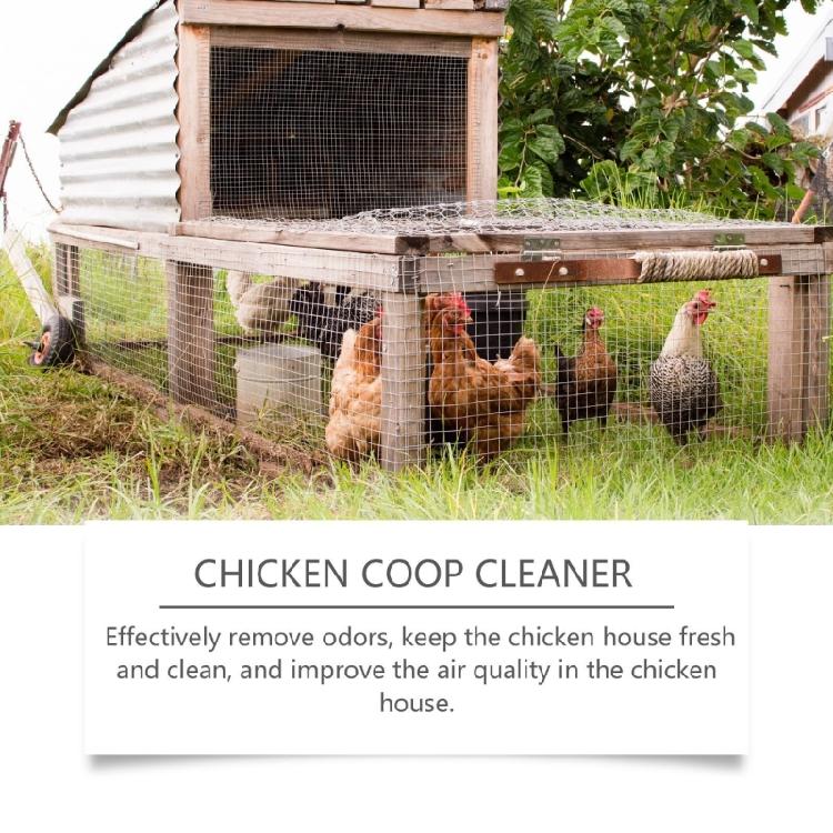 Ambientador Natural para Gallineros Limpiador de Gallineros Eliminadores de Olores para Pollos Más Saludables