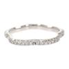 J3211 #6.5(JP Size) Ring K18 White Gold Women
