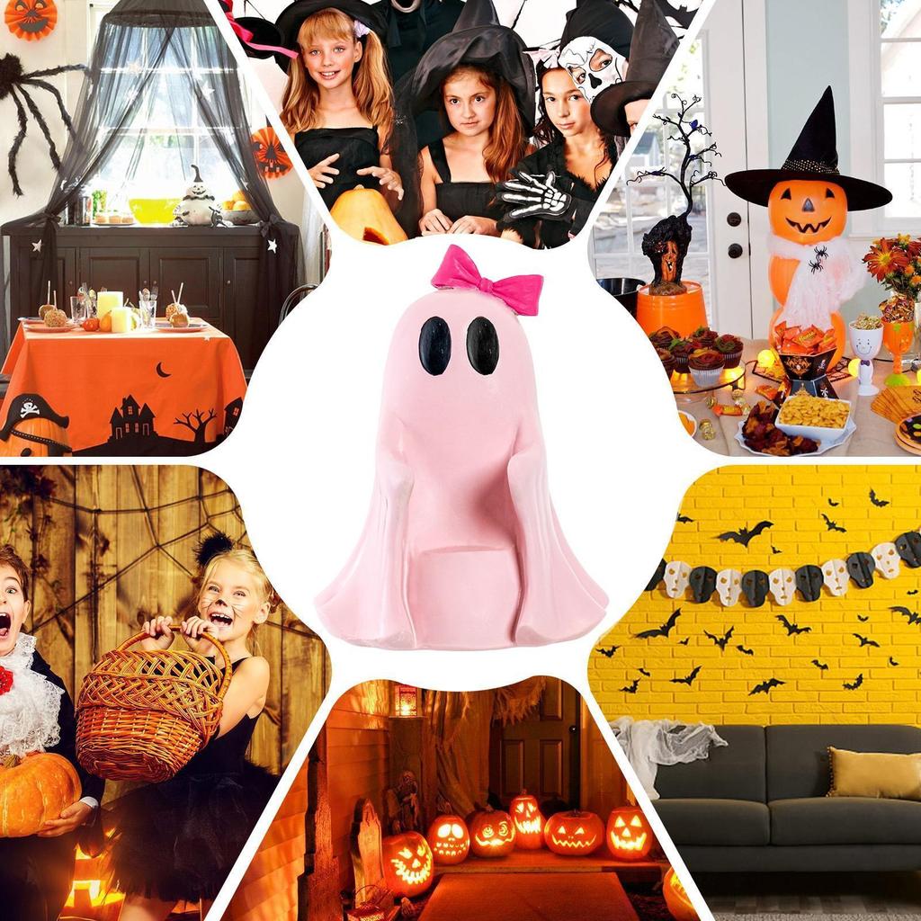 Halloween Ghost Drink Holder Halloween Spooky Drink Holder Festive Desktop Decoration Figurine For Shelf Table Bedroom Office