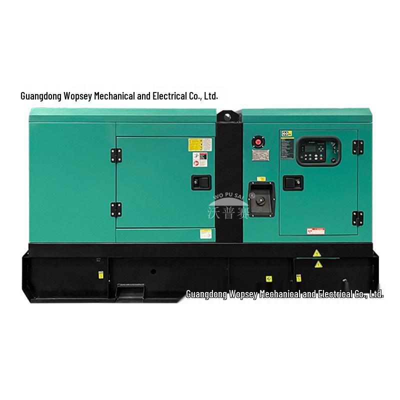 Atlas Style Silent Diesel Generator Set, 20KW-150KW, with Silent Box Processing