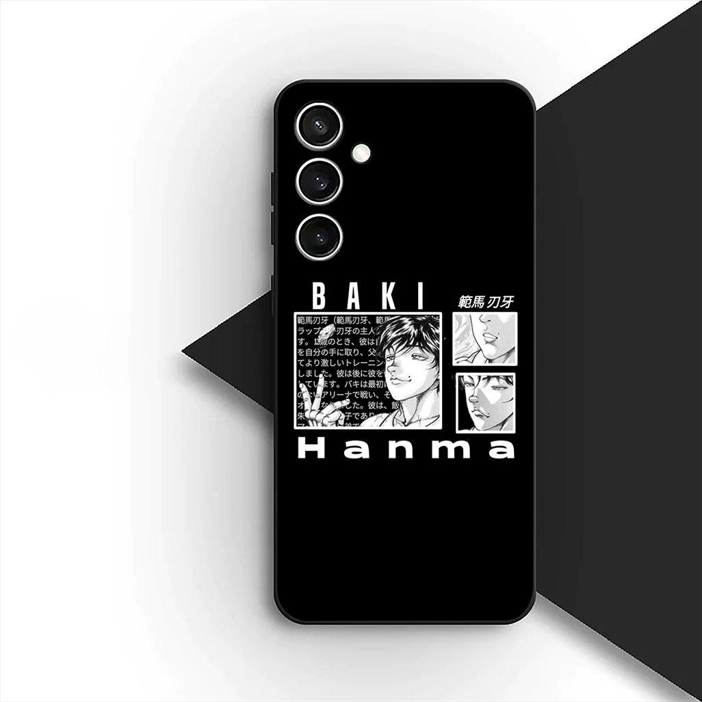 

Casing for Samsung Galaxy S20 S22 S21 FE Ultra Plus A07 A17 A15 A16 A25 A57 A37 Phone Cover Soft Case Baki Hanma Art Cartoon Galaxy S22+ 5G