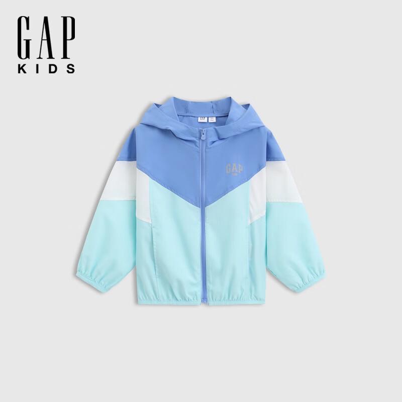 Gap Boys  Moisture-Wicking Color-Block Hooded Jacket 120/60