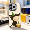 Y-Yoshitomos Art N-Nara Cute Phone Case For iPhone 17,16,15,14,13,12,11,Pro,XS,Max,Plus,Mini,SE4,E IMD Matte Black