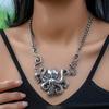 Collana Ciondolo Polpo Retro Creativo Ornamento Collo Acqua Stile Bohemien Collana