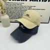 New American Embroidery Versatile Soft Top Baseball Cap Female Wide Brim Show Small Face Big Head Circumference Casual Peaked Cap Male Trend